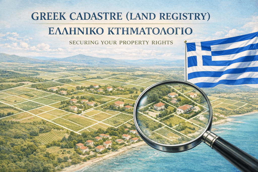 The Greek National Cadastre (Κτηματολόγιο): Legal Framework, Core Legislation and Practical Implications for Property Owners