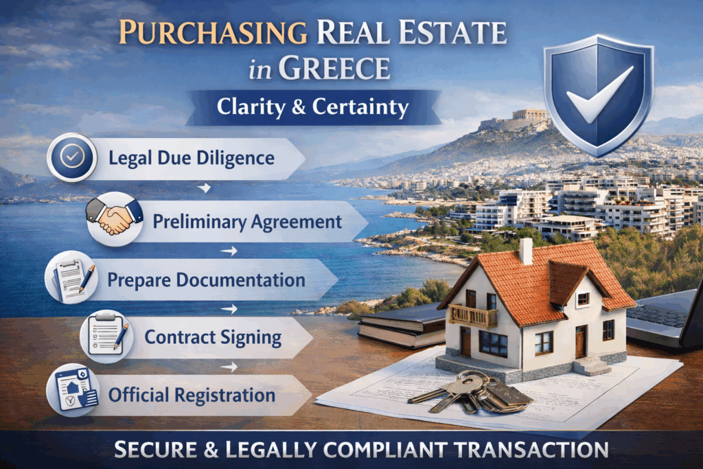 Purchasing Real Estate in Greece: Legal Guide by a Real Estate Lawyer in Athens